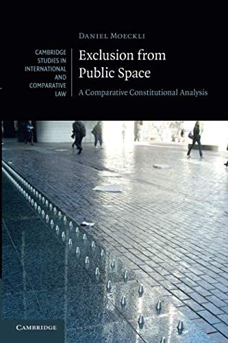 Daniel Moeckli: Exclusion from Public Space (Paperback, 2018, Cambridge University Press)