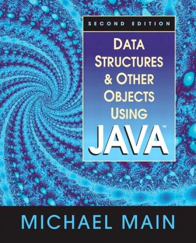 M. Main: Data structures and other objects using Java (2003, Addison-Wesley)