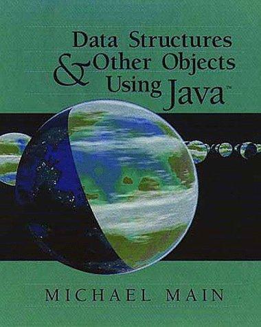 M. Main: Data structures & other objects using Java (1999, Addison Wesley)